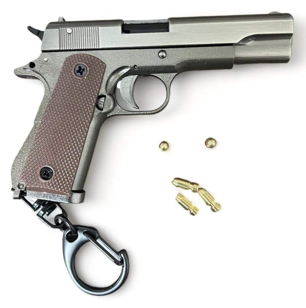 ミニチュアガバメント Amazon.co.jp: 1/3スケール 金属製 ミニチュア ガバメント m1911